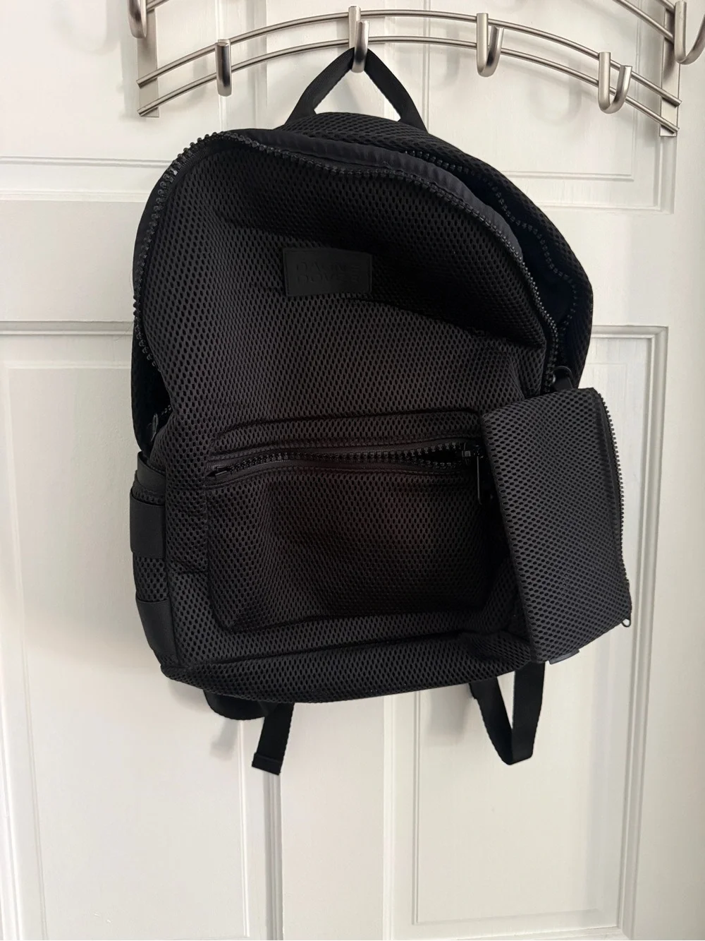 New Black Mesh Backpack - Dagne Dover